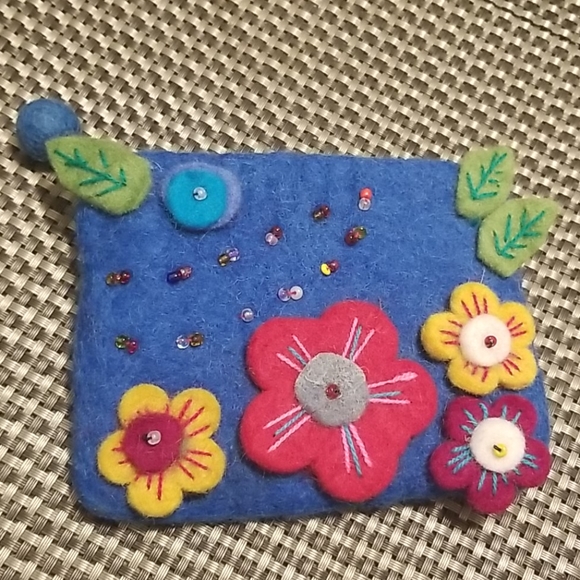 Felted wallet. - Picture 4 of 15